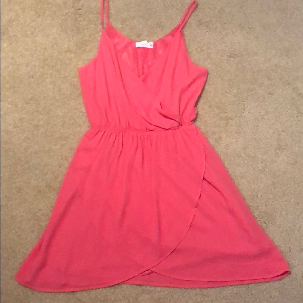 Pink sundress!